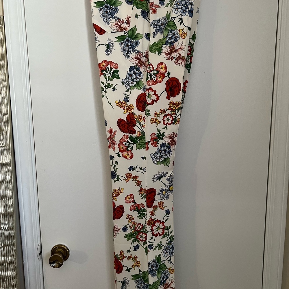 Floral palazzo pants